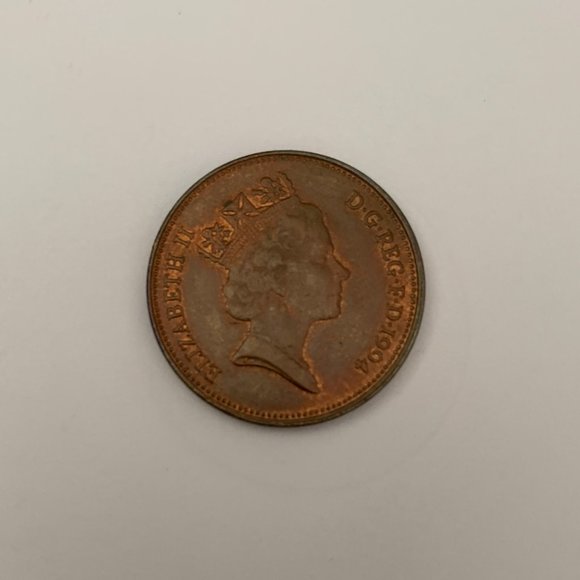 Two Pence Coin - 1994 - United Kingdom UK 2p - Queen Elizabeth II - KM# 936a - Picture 2 of 4